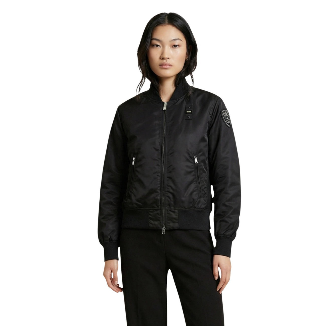 Blauer Kostümjacke Damen