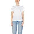 Blauer Polo Damen