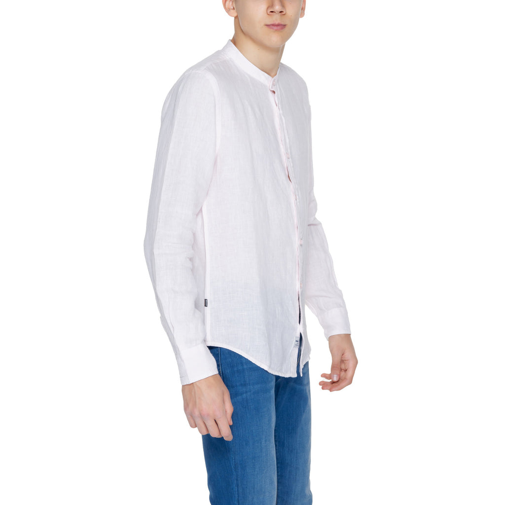 Blauer Hemd Herren