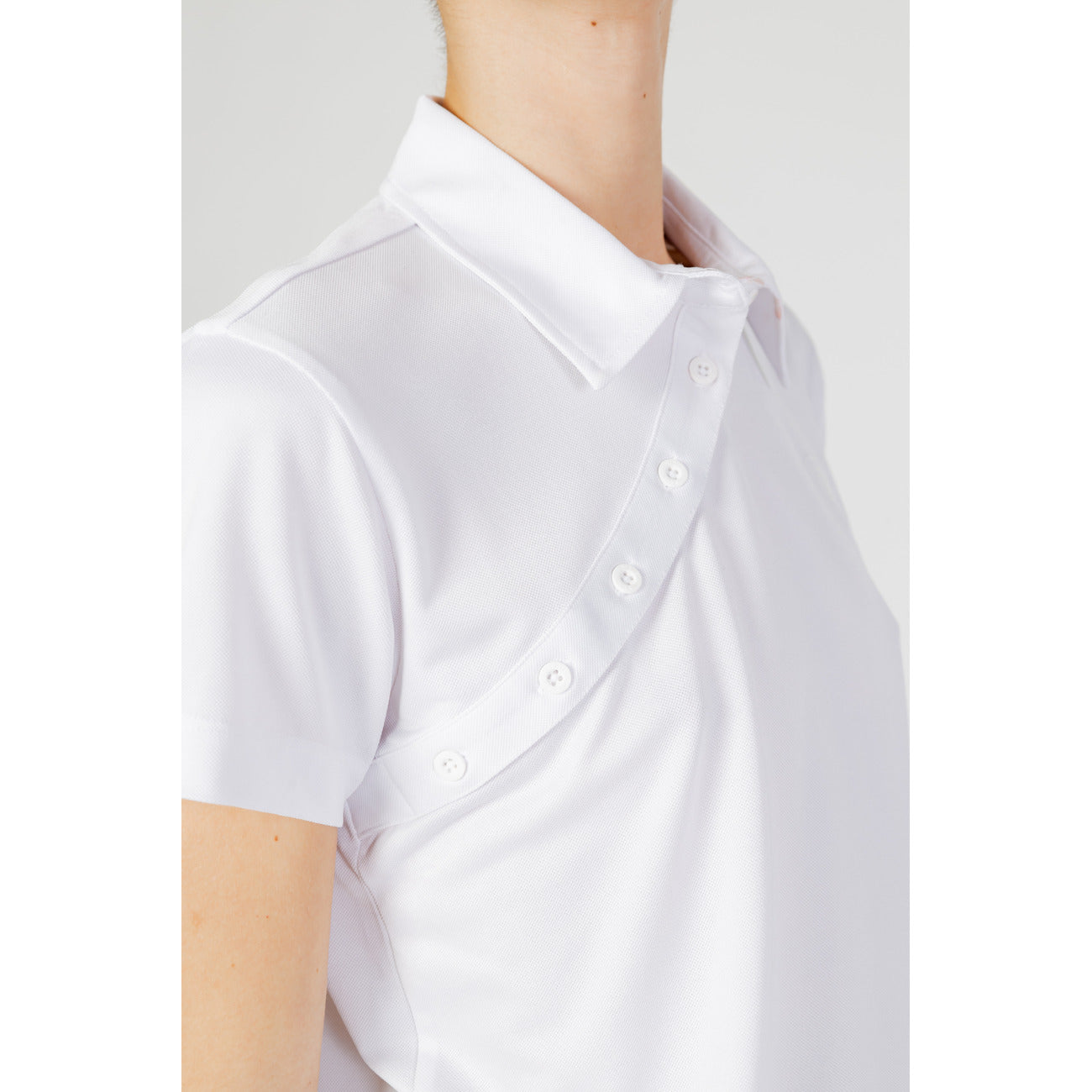 Blauer Polo Damen