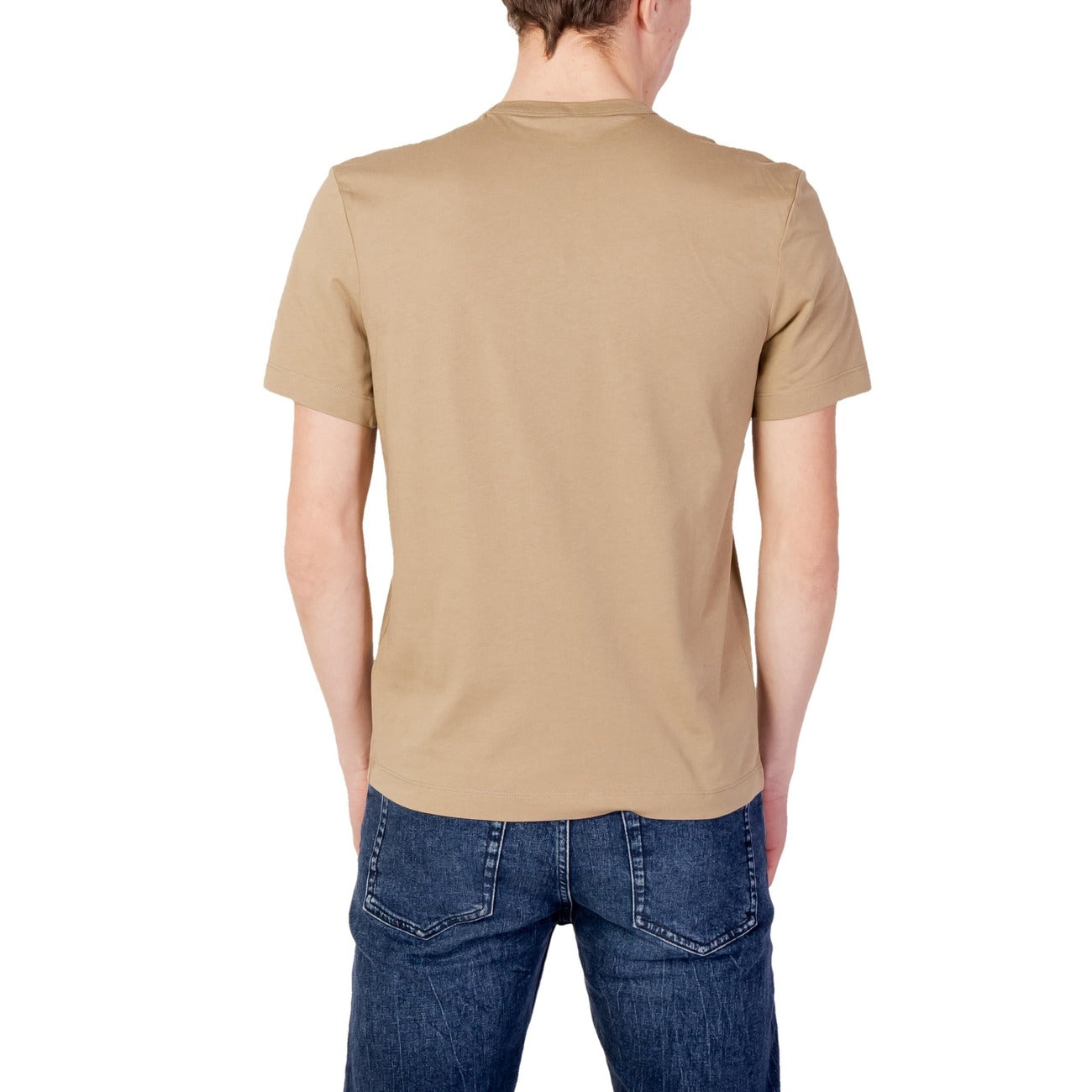 Blauer T-Shirt Herren