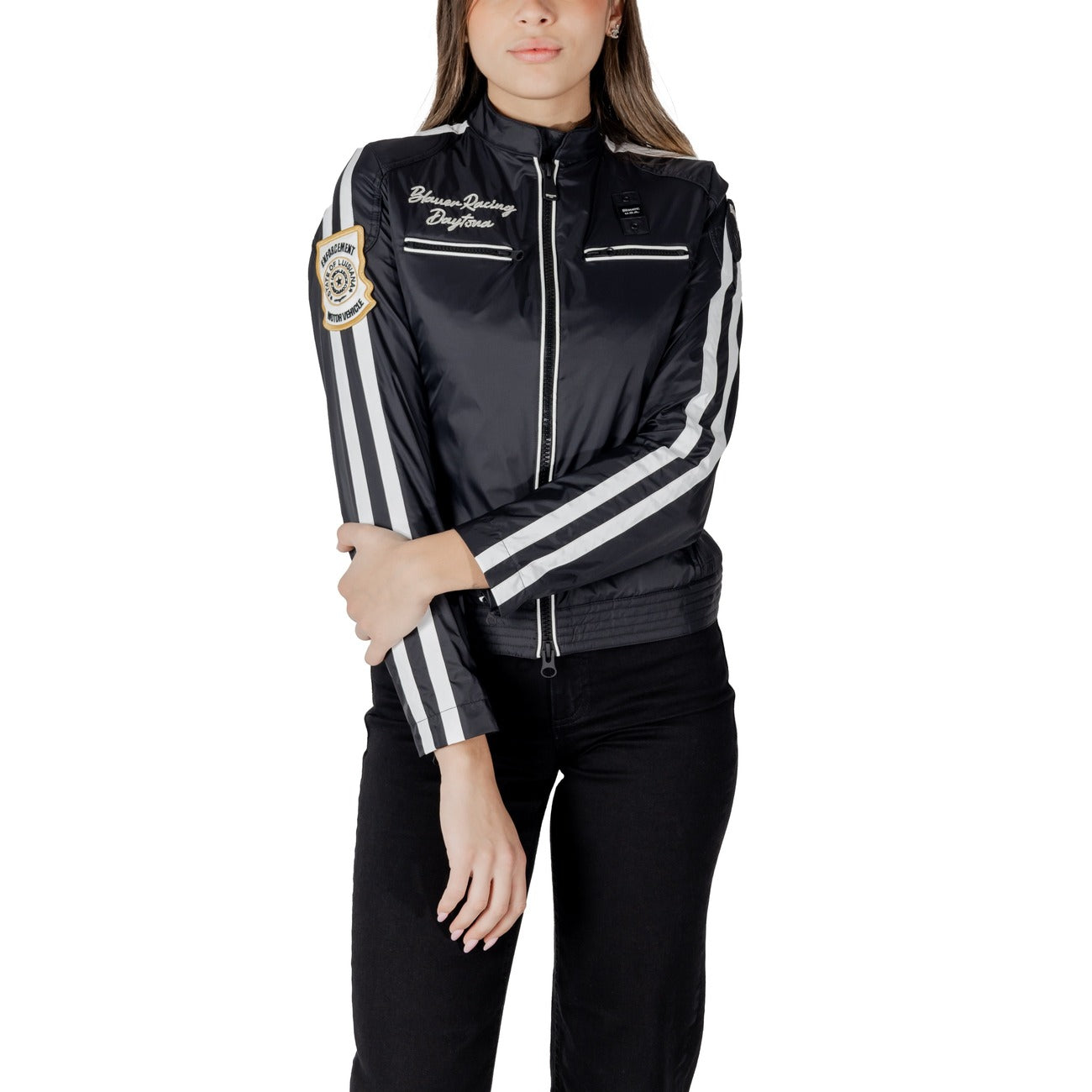 Blauer Kostümjacke Damen
